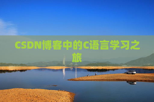 CSDN博客中的C语言学习之旅